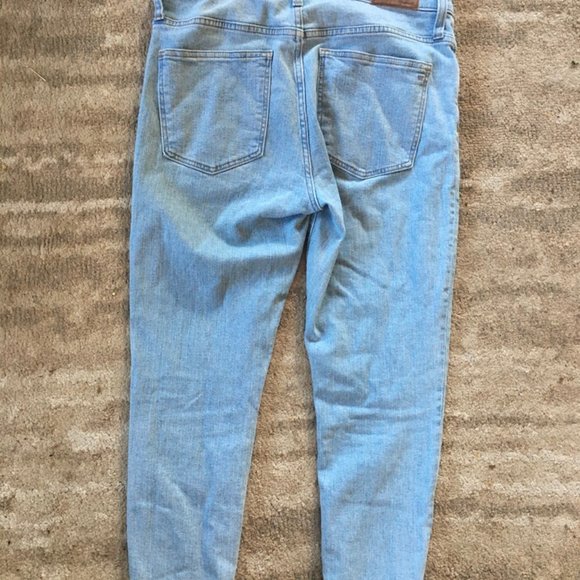 Madewell 9'' Button Front Skinny Crop Jeans - Picture 7 of 10